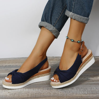 Ladies High Heel Sandals - ComfiLift-Beige-2.5-Nora Luxe