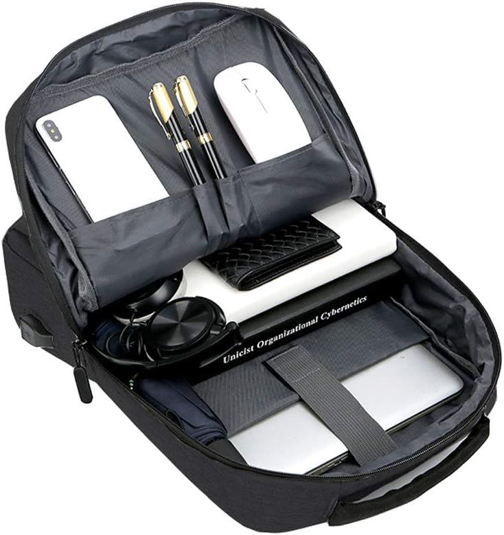 Waterproof Laptop Backpack with USB Charging Port