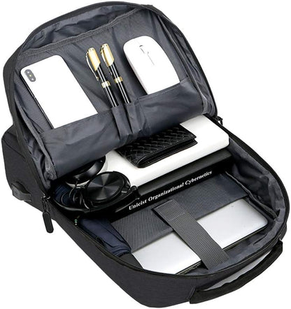 Waterproof Laptop Backpack with USB Charging Port