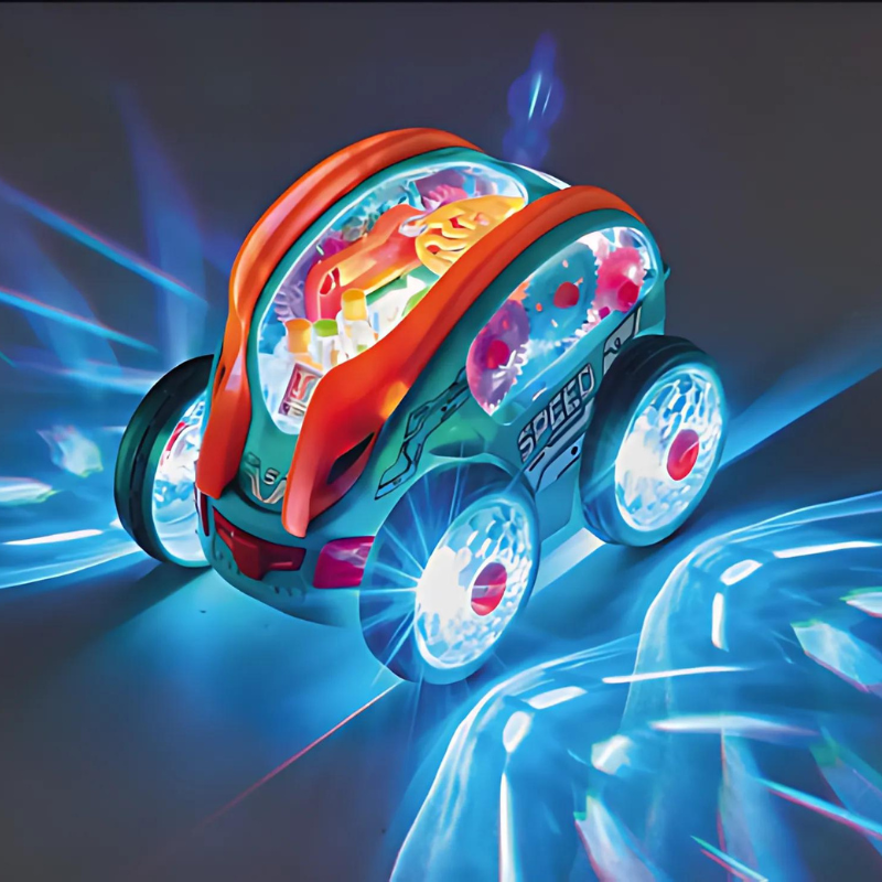 Fun LED Musical Toy Car - Pexav