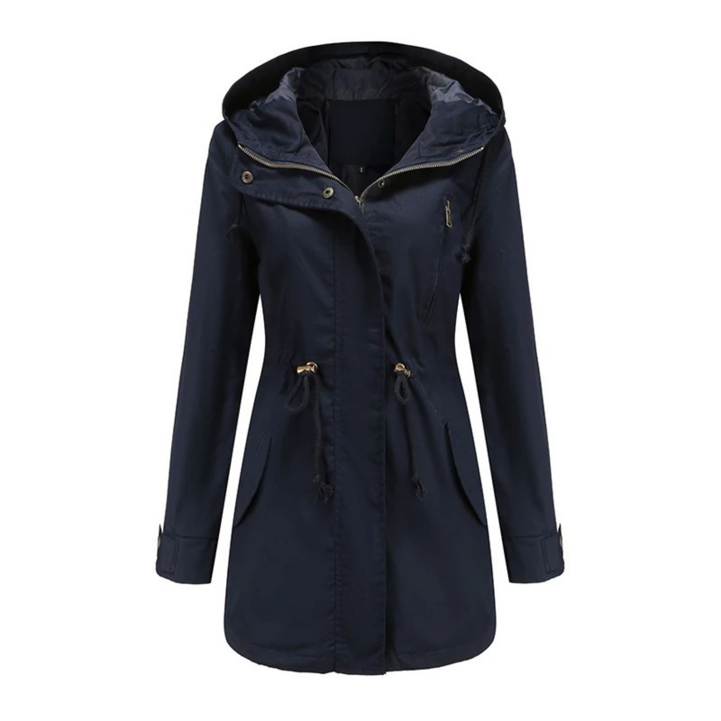 Light & Stylish Women's Summer Jacket with Long Fit – Amira-Blue-S-Nora Luxe