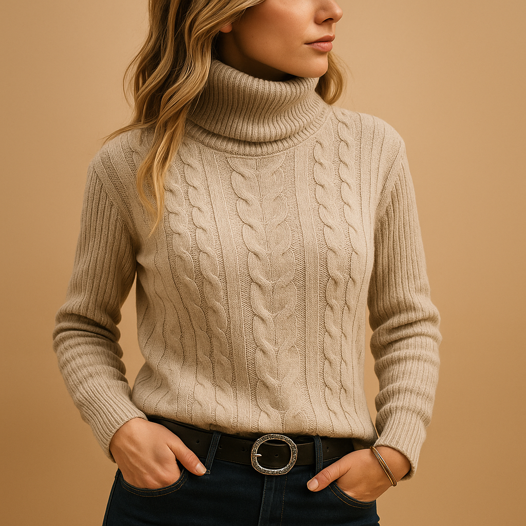 Soft Women's Crew Neck Sweater - Vossary