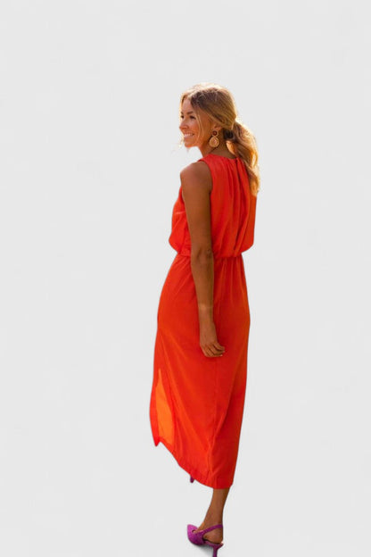 Theonae | Soft Knee Length Dress - Vossary