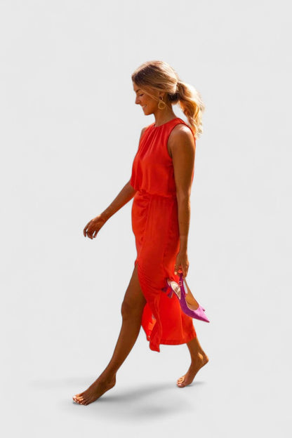 Theonae | Soft Knee Length Dress