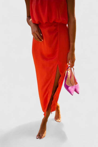 Theonae | Soft Knee Length Dress