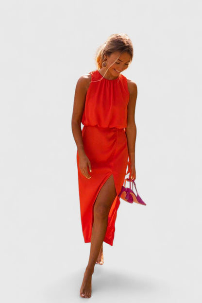Theonae | Soft Knee Length Dress