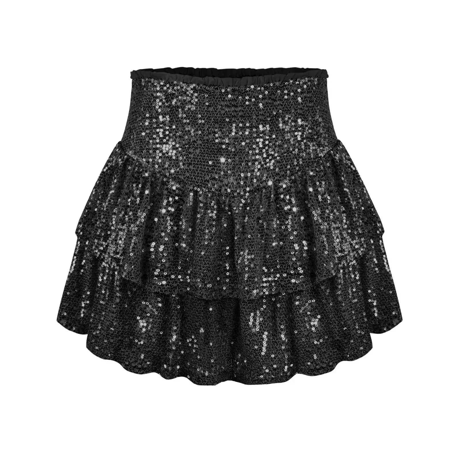 Sparkly Sequin Party Skirt - Luxicro