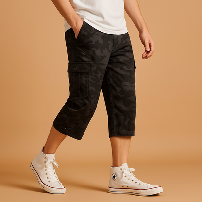 Comfortable Mens Large Cargo Shorts - Vossary