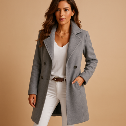 Stylish Women's Winter Coat - Vossary