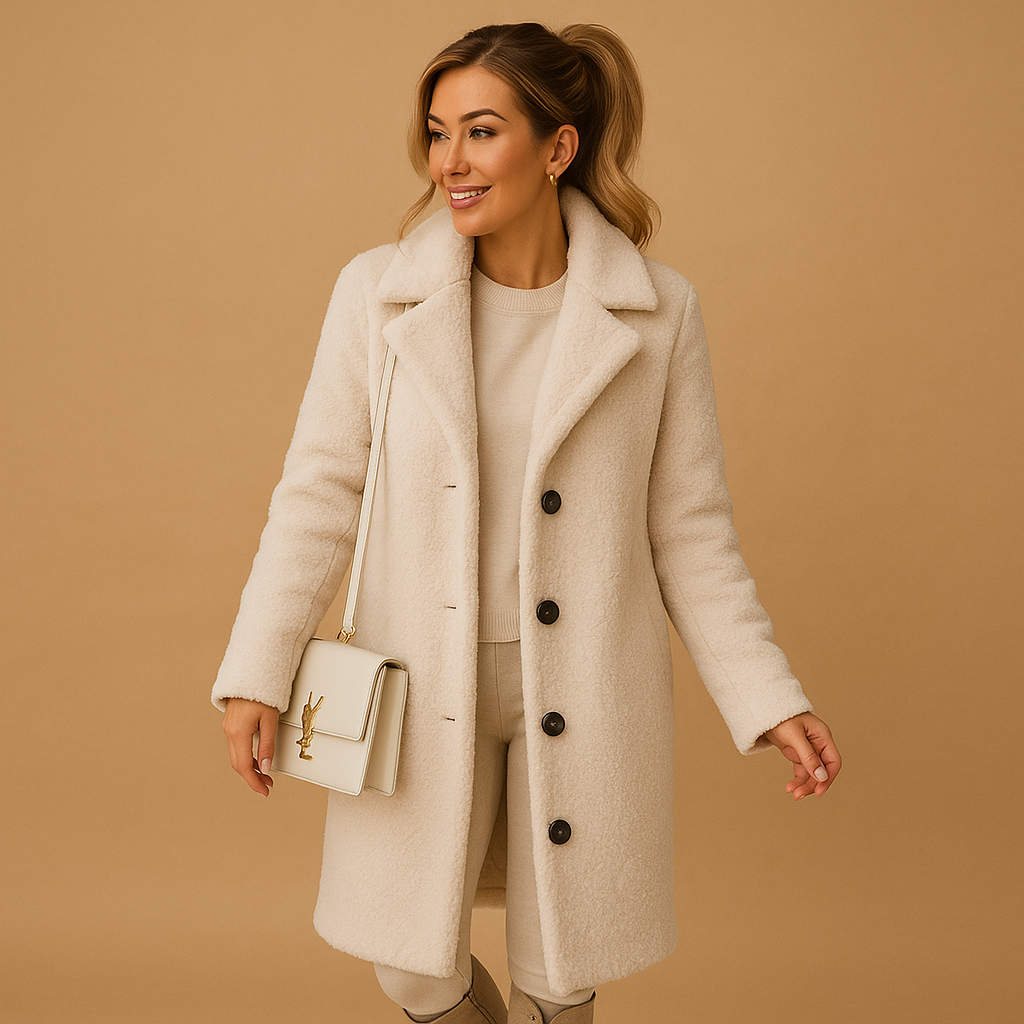 Soft Faux Fur Parka Coat for Women - Vossary