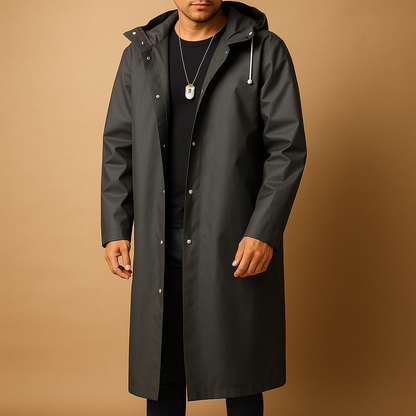Waterproof Men's Raincoat Jacket - Vossary