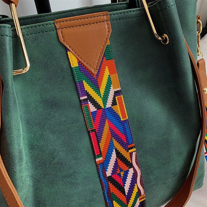 Large Capacity Leather Daily Tote Bag