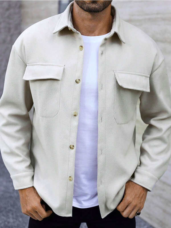 Stylish Mens Lightweight Summer Coat - Pexav