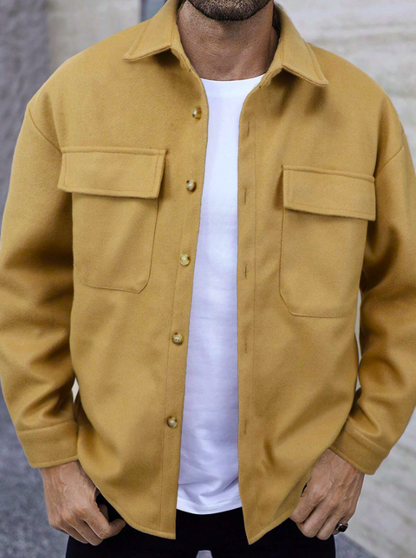 Luxury Men’s Summer Jacket – Cairo-Khaki-S-State of Style