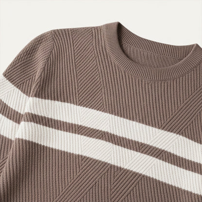 Stylish Men's Crew Neck Fall Sweater