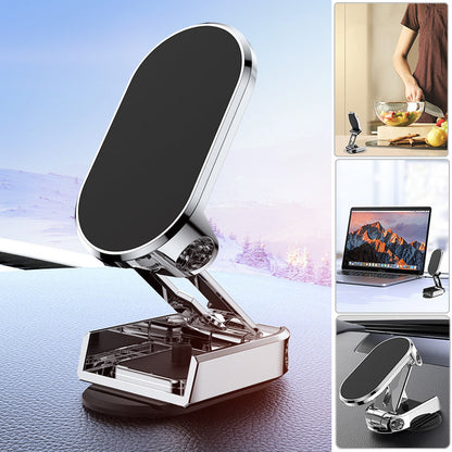 Magnetic Phone Holder for the Car - MagMount Fold-Black-Nora Luxe