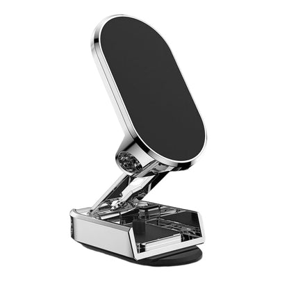 Magnetic Phone Holder for the Car - MagMount Fold-Silver-Nora Luxe