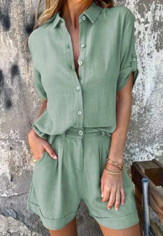 Lightweight Comfortable Women's Summer Set