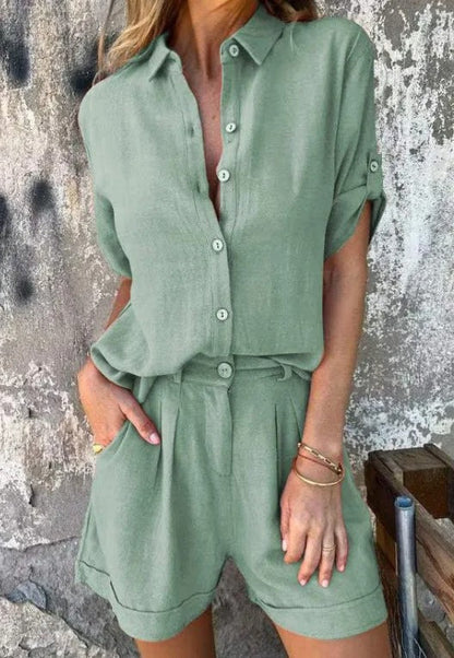 Lightweight Comfortable Women's Summer Set