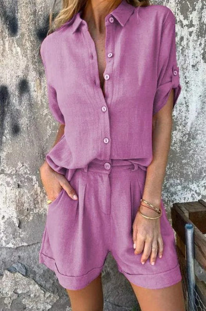 Lightweight Comfortable Women's Summer Set