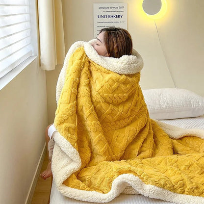 Soft Wool Blanket for Cold Winter Nights