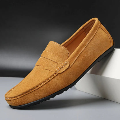 Luxury Suede Slip On Shoes