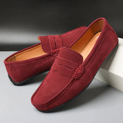 Luxury Suede Slip On Shoes