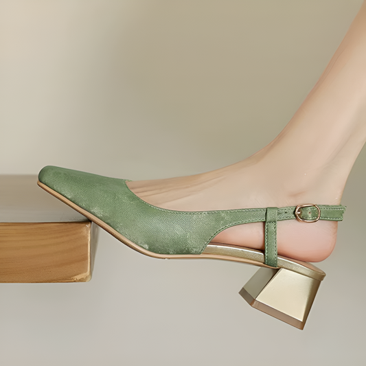 Elegant Backless High Heels - EasyApparels