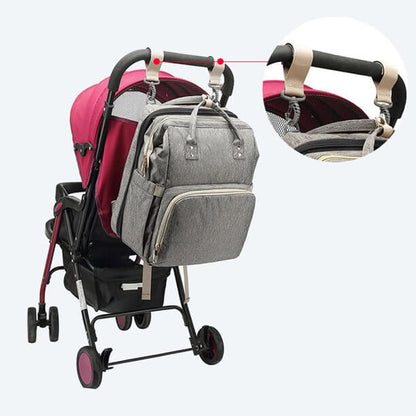 Practical Baby Diaper Bag Backpack with Portable Changing Pad