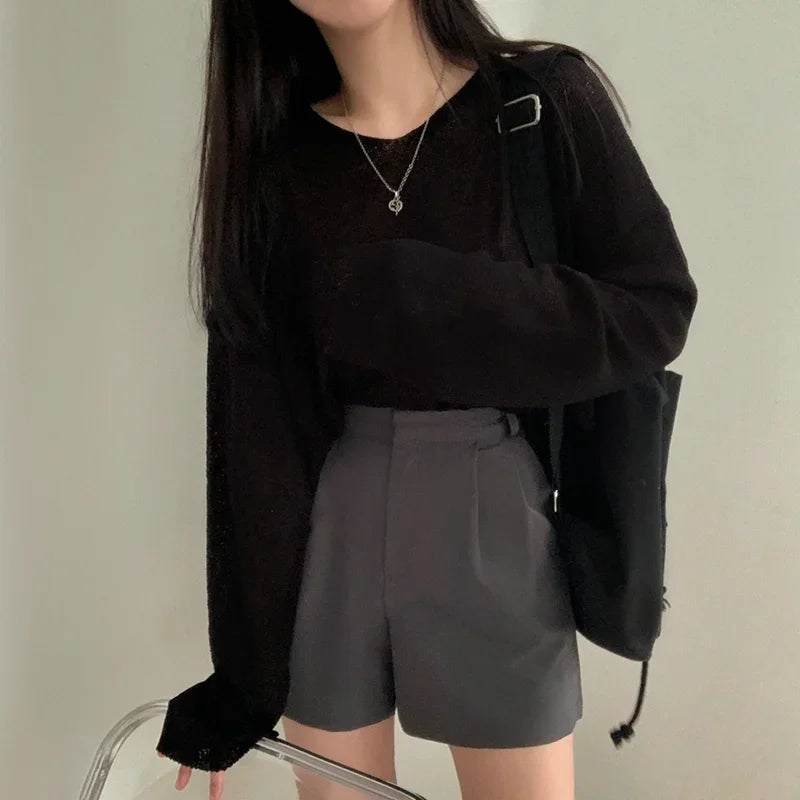 Soft Women's Knit Open Front Cardigan
