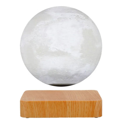 Glowing Orb Table Lamp Floating LED Nightlight Decor