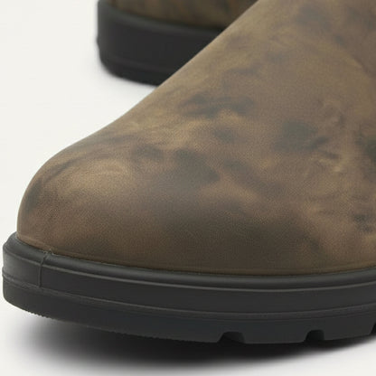 Classic Mens Leather Ankle Boots