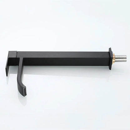Matte Black Cold Water Basin Tap – Noira-Round-The Livary
