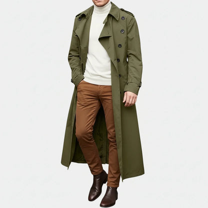 Classic Fit Mens Overcoat - Vossary