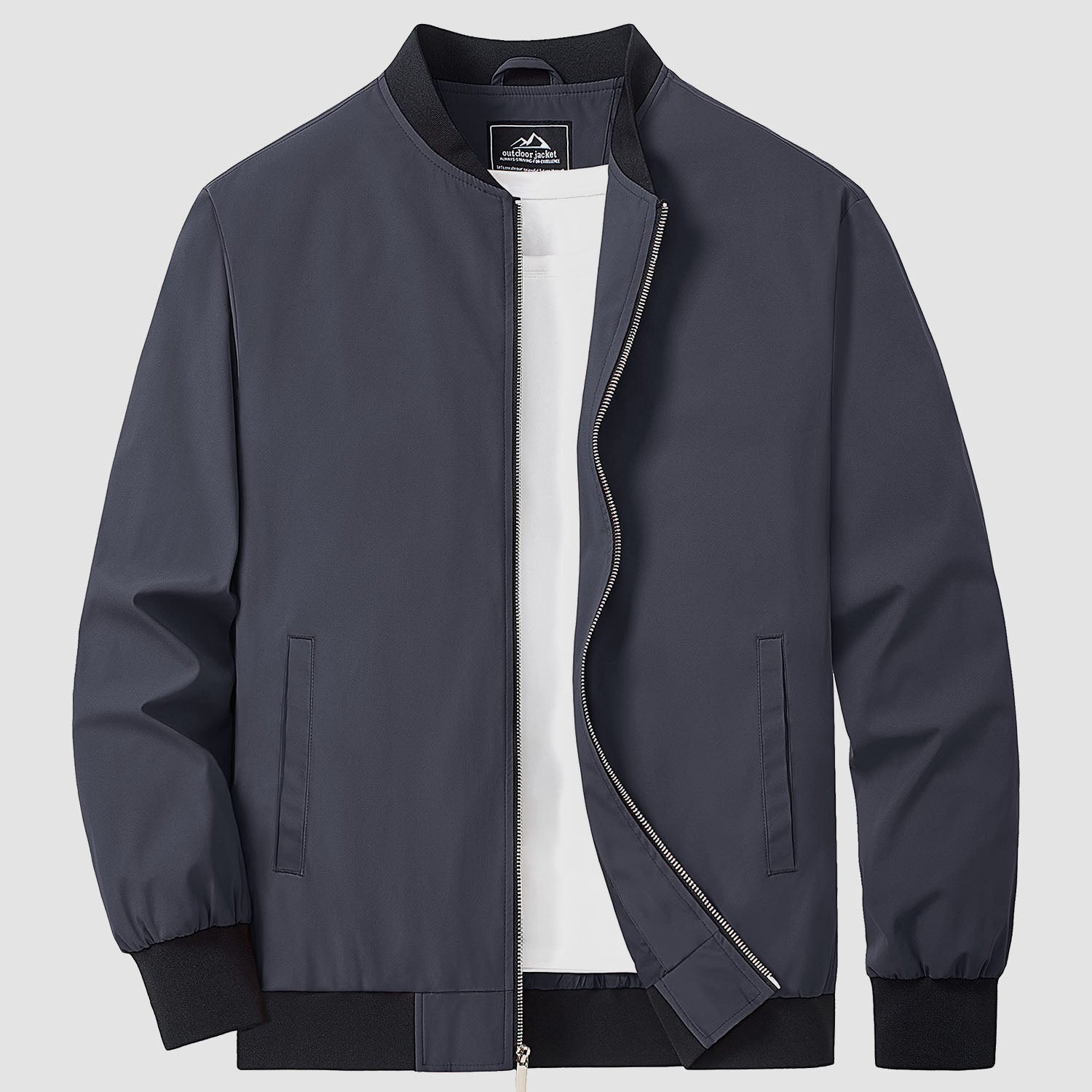 Men's Water Repellent Bomber Jacket - EasyApparels