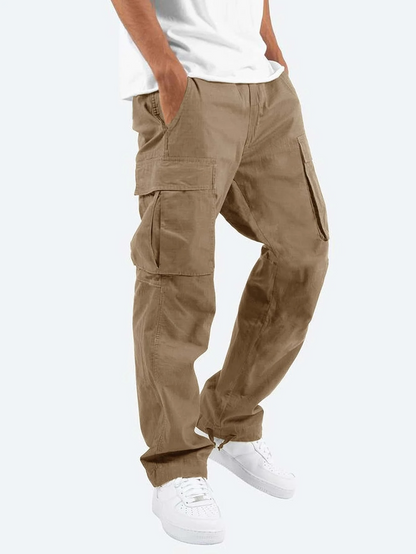 Relaxed Fit Cargo Pants with Extra Pockets