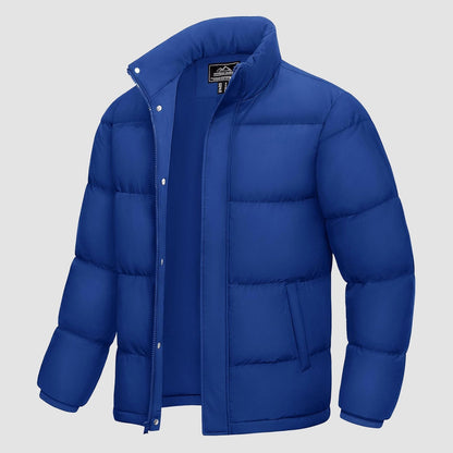Warm Waterproof Men's Down Filled Puffer Coat