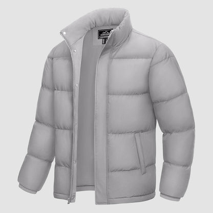 Warm Waterproof Men's Down Filled Puffer Coat