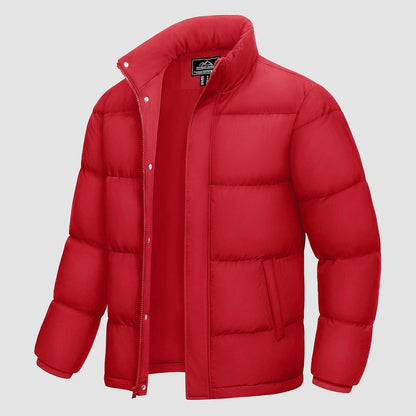 Warm Waterproof Men's Down Filled Puffer Coat