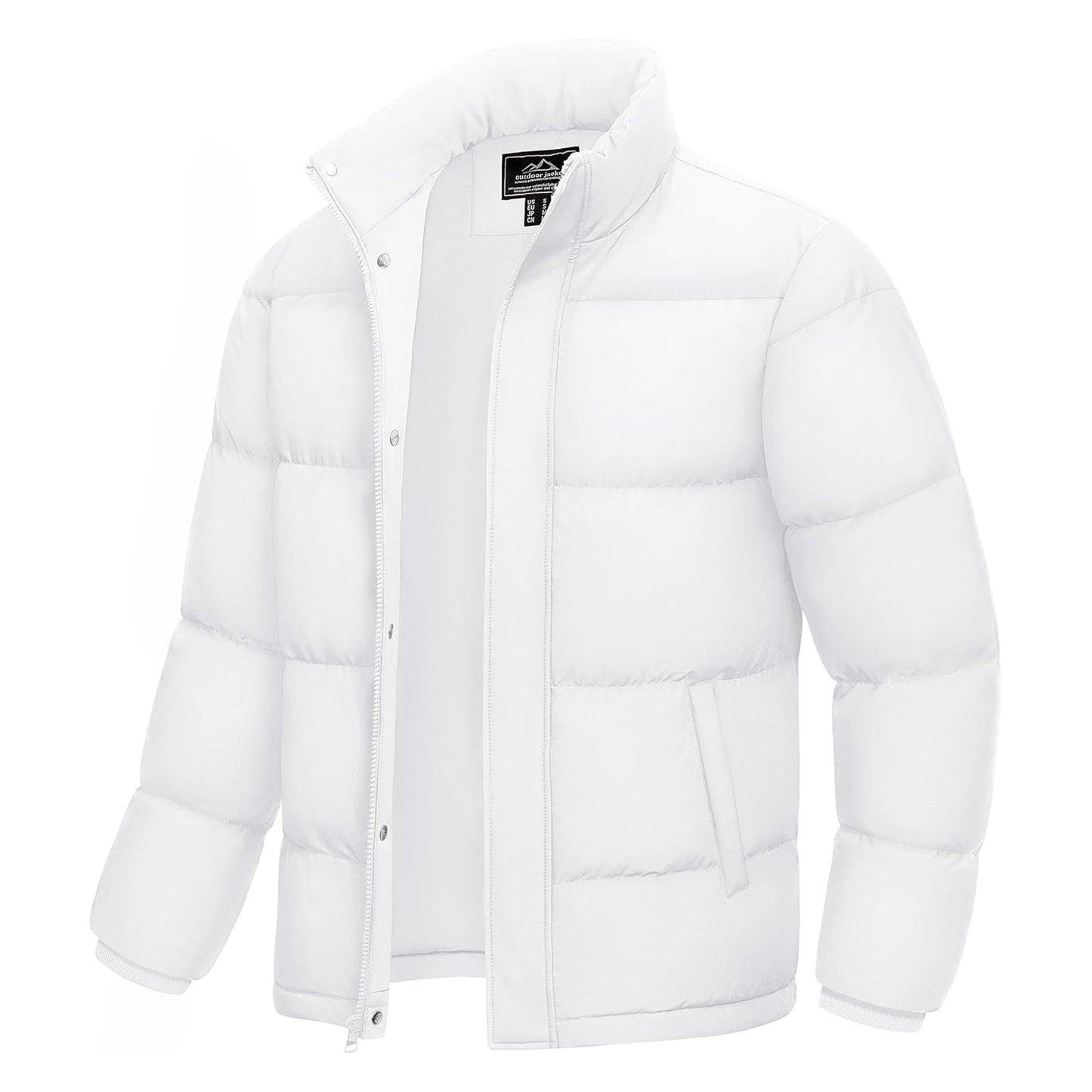 Warm Waterproof Men's Down Filled Puffer Coat