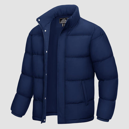 Warm Waterproof Men's Down Filled Puffer Coat