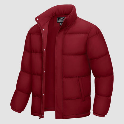 Warm Waterproof Men's Down Filled Puffer Coat