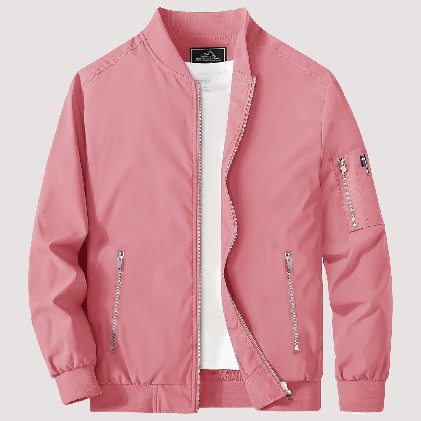 Men's Water Resistant Slim Fit Jacket
