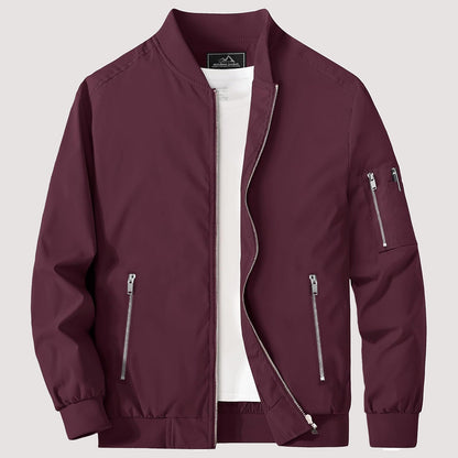 Men's Water Resistant Slim Fit Jacket