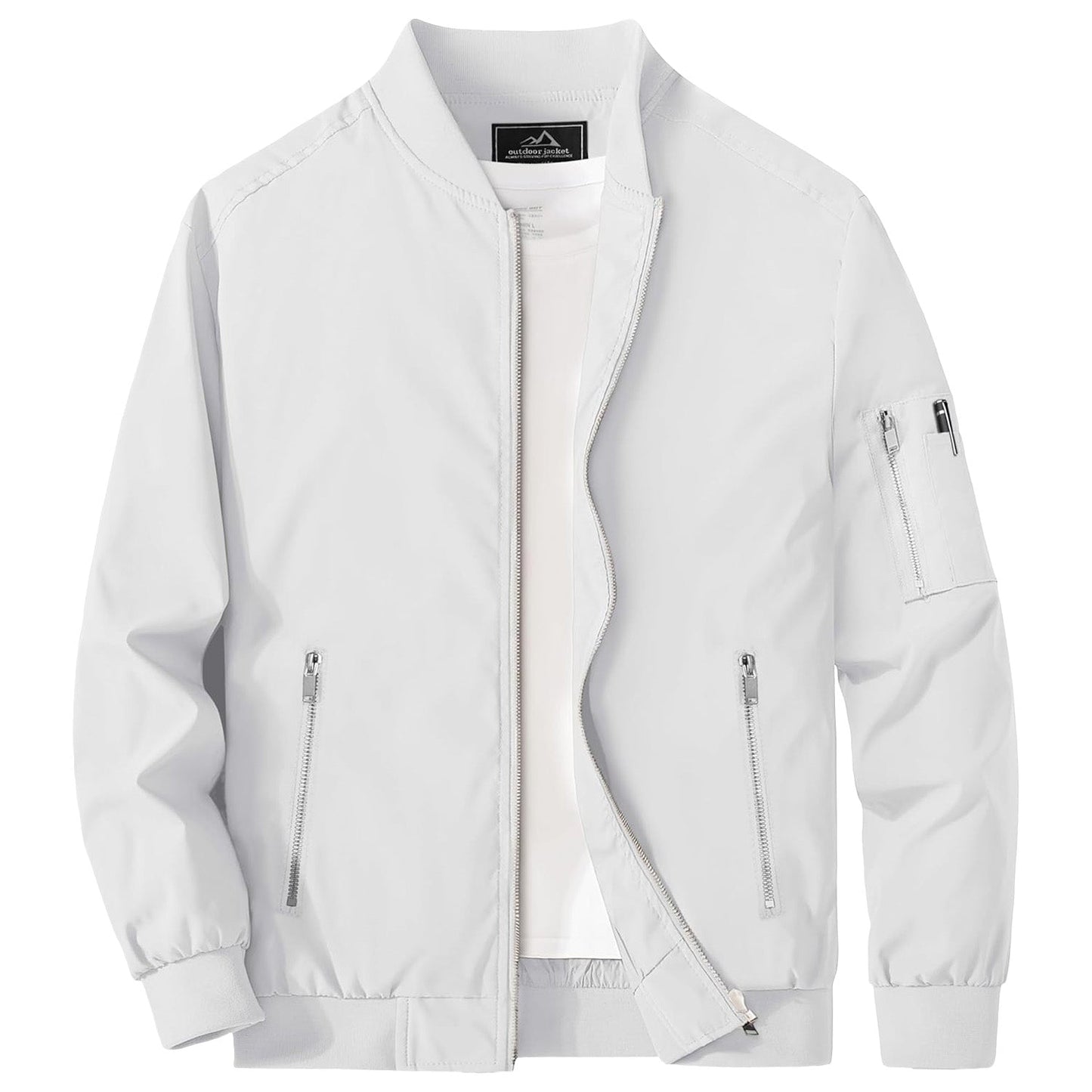 Men's Water Resistant Slim Fit Jacket