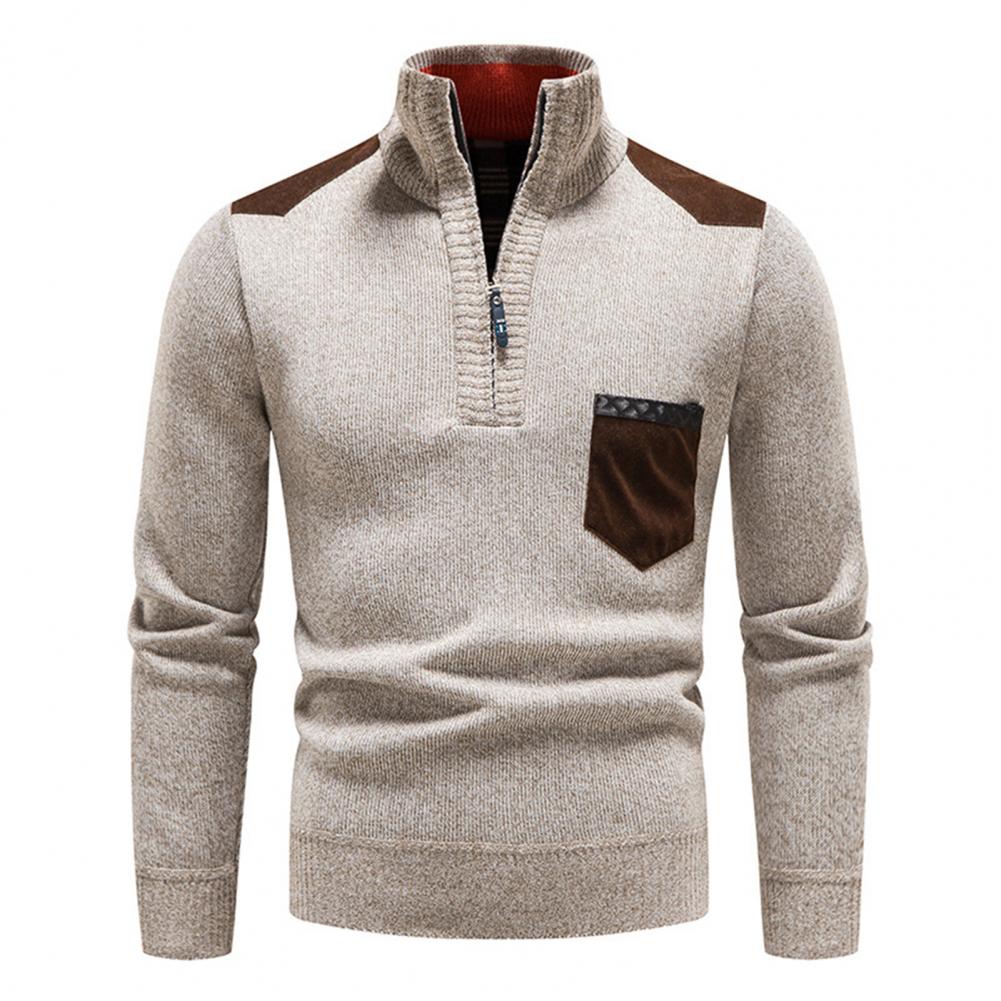Soft Warm Men's Merino Wool Sweater