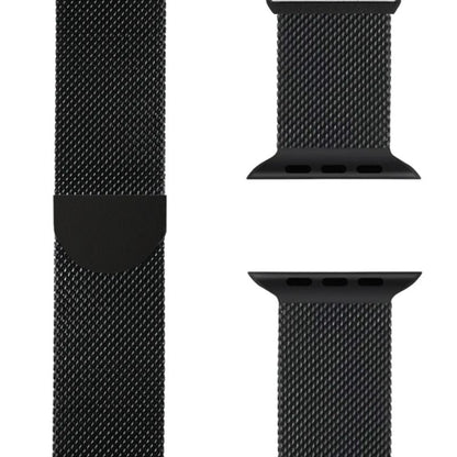 Milanese Apple Watch Band – SteelFlex-1.50" / 1.57" / 1.61"-Black-Nora Luxe