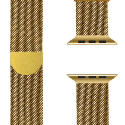 Milanese Apple Watch Band – SteelFlex-1.50" / 1.57" / 1.61"-Gold-Nora Luxe