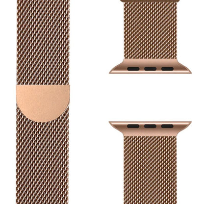 Milanese Apple Watch Band – SteelFlex-1.50" / 1.57" / 1.61"-Rose gold-Nora Luxe