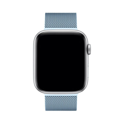 Milanese Apple Watch Band – SteelFlex-1.50" / 1.57" / 1.61"-Silver-Nora Luxe